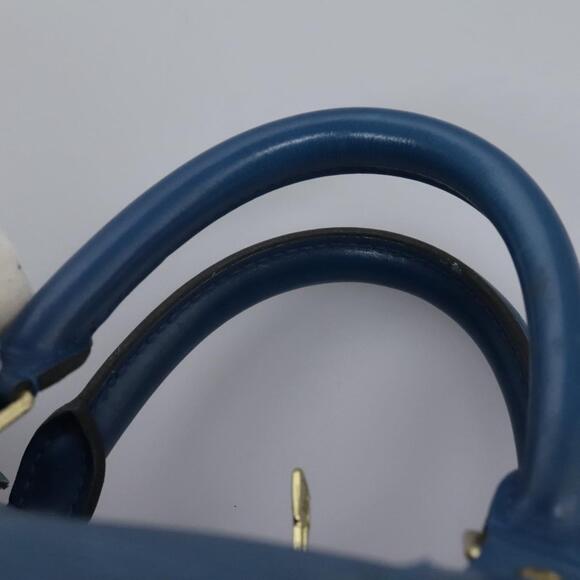 LOUIS VUITTON Epi Keepall 55 Boston Bag Toledo Blue M42955 - Picture 8 of 16